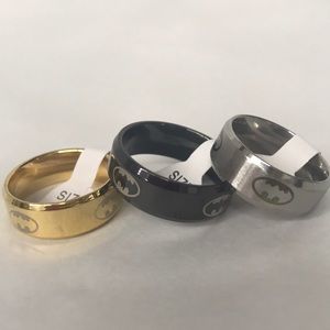 Batman Emblem Ring Stainless Steel
